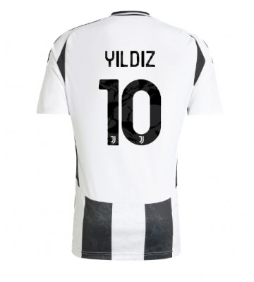 Juventus Kenan Yildiz #10 Primera Equipación 2024-25 Manga Corta